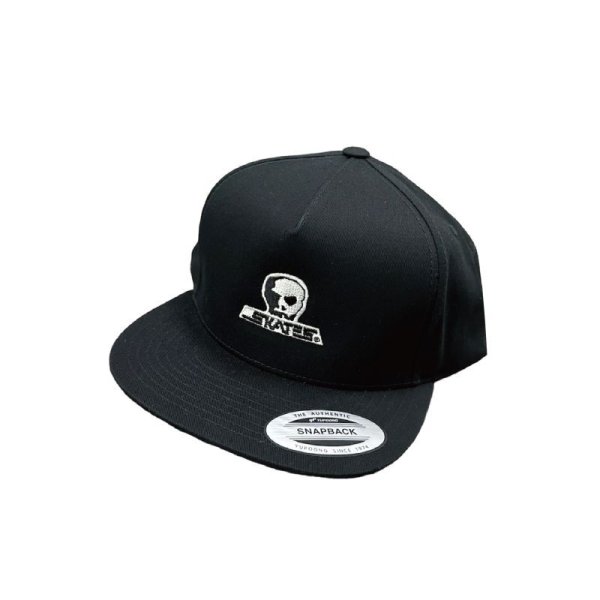 画像1: 【 SKULL SKATES 】Skull Logo SnapBack Cap / Black