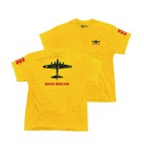 【 Powell Peralta 】Bones Brigade " Bomber " T-Shirts / GOLD