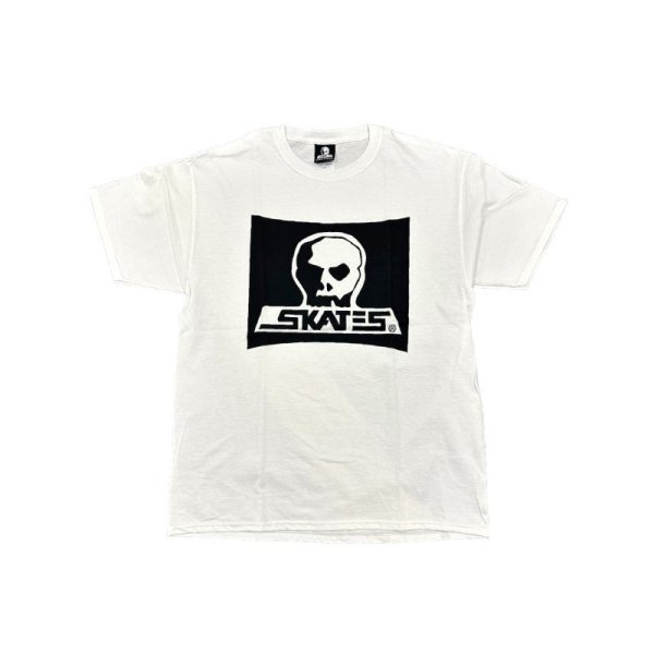 画像1: 【 Skull Skates 】SURF BOX BURBS T-SHIRTS / WHITE