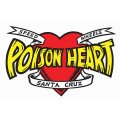 【 Santa Cruz Skateboards 】ステッカー / POISON HEART 5"