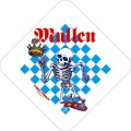 【 Powell Peralta 】BONES BRIGADE ステッカー RODNEY MULLEN 4.375"