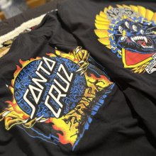 他の写真3: 【 Santa Cruz Skateboards 】TOM KNOX FIREPIT DOT T-SHIRTS / BLACK