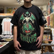 他の写真1: ※フリー在庫【 Life's a Beach x Brutal Skates 】JEFF PHILLIPS T-SHIRTS / BLACK