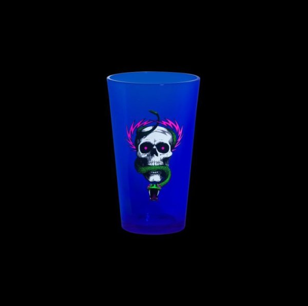 画像1: 【 Powell Peralta 】McGILL SKULL&SNAKE PINT GLASS