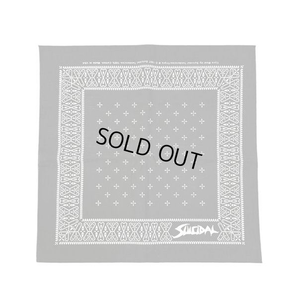 画像1: 【 Suicidal Tendecies 】Cross Bandana / Black