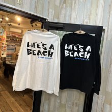 他の写真3: ※Lのみ【 Life's a Beach 】CLASSIC OG LOGO L/S TEE / BLACK