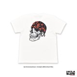 ※ XLのみ【 Life's a Beach 】QEESKULL by Jim Phillips TEE ( Snake Bandana ver.) / WHITE