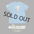【 Powell Peralta 】MIKE McGILL 40th Anniversary McTWIST T-SHIRTS / GALAPAGOS BLUE