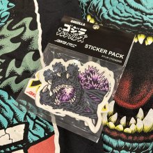 他の写真2: 【 Santa Cruz Skateboards 】GODZILLA vs SANTA CRUZ / STICKER PACK