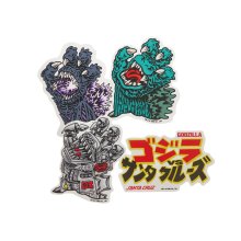 他の写真1: 【 Santa Cruz Skateboards 】GODZILLA vs SANTA CRUZ / STICKER PACK