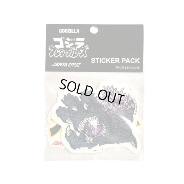 画像1: 【 Santa Cruz Skateboards 】GODZILLA vs SANTA CRUZ / STICKER PACK