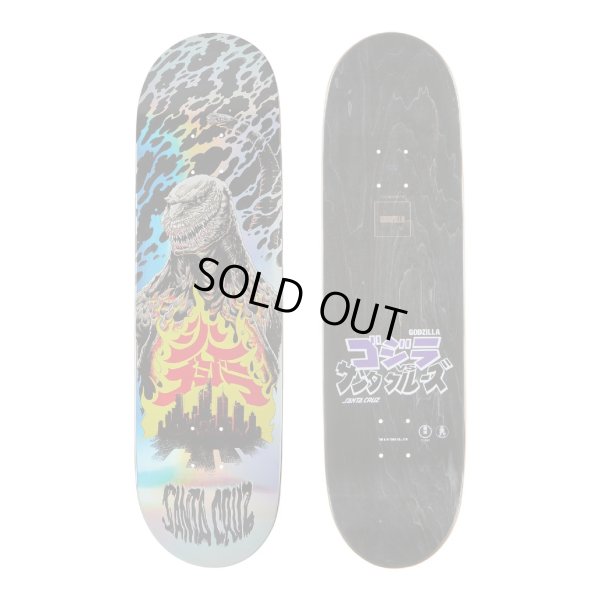画像1: 【 Santa Cruz Skateboards 】GODZILLA vs SANTA CRUZ / SHIN KNOX FIREPIT