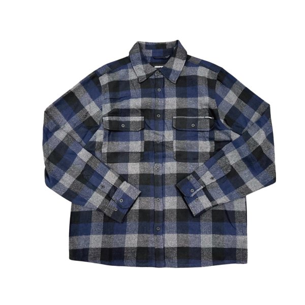 画像1: 【 Independent Trucks 】INDY BELMONT L/S FLANNEL / NAVY