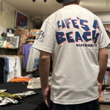 他の写真2: ※ 予約商品【 Life's a Beach 】Life's a Beach x Brutal Skates "Jeff Phillips Design" T-Shirts / White