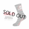 ※予約受付中 1/15 18:00締切【 Powell Peralta 】CREW SOCKS "RIPPER" BLACK RIPS