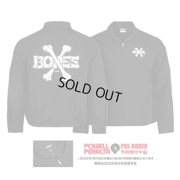 画像1: ※予約受付中 1/15 18:00締切【 Powell Peralta 】OG JACKET "CROSS BONES" BLACK