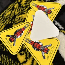 他の写真2: 【 Powell Peralta 】BRUCE LEE x SKULL&NUNCHACK STICKERS / YELLOW