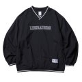 【 Liberaiders 】LR NYLON PULLOVER / BLACK