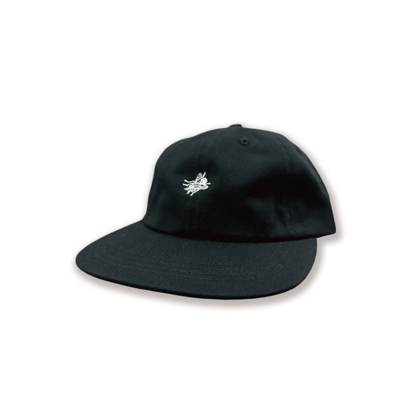 画像1: 【 Qee Original 】QEEFLY FLATVISOR CAP / BLACK