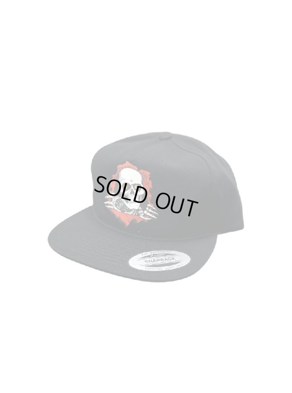 画像1: 【 Powell Peralta 】RIPPER SNAPBACK CAP / BLACK