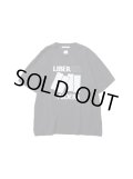 【 Liberaiders 】COMPOSITION TEE / BLACK