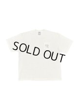 【 Santa Cruz Skatebopards 】OVER DYE POCKET TEE / Over Dye Ivory