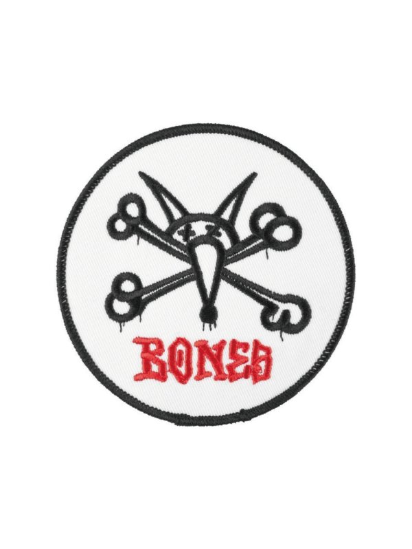 画像1: 【 Powell Peralta 】ワッペン VATO RAT WHITE 3.5"