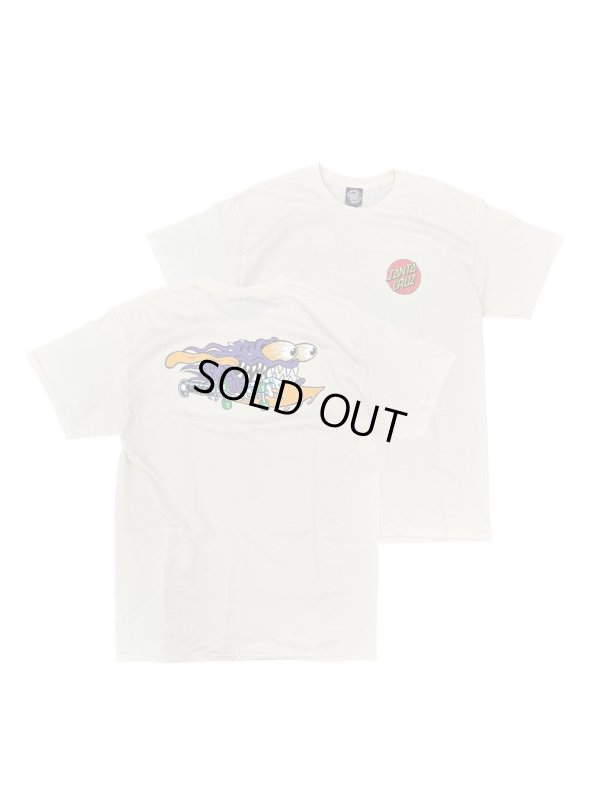 画像1: 【 Santa Cruz Skateboards 】Kieth Meek "SLASHER" T-Shirts / Natural