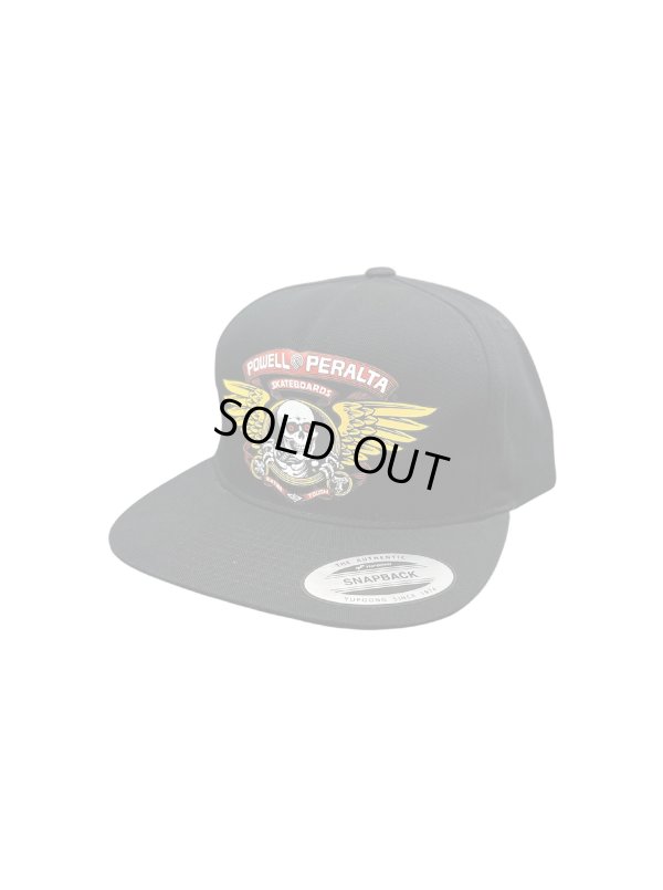 画像1: 【 Powell Peralta 】 WINGED RIPPER SNAPBACK CAP / BLACK