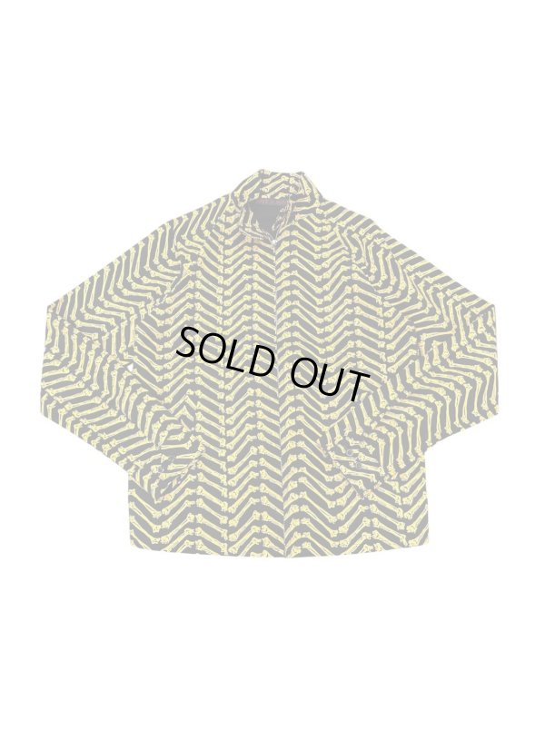 画像1: 【 Life's a Beach 】2013年製 BONE PATTERN SWING TOP / BLACKxYELLOW