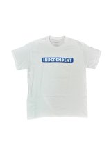 【 Independent Trucks 】BAR LOGO T-SHIRTS / WHITE
