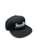 【 Qee Original 】SwampWorks OG Logo Snapback Cap / BLACK
