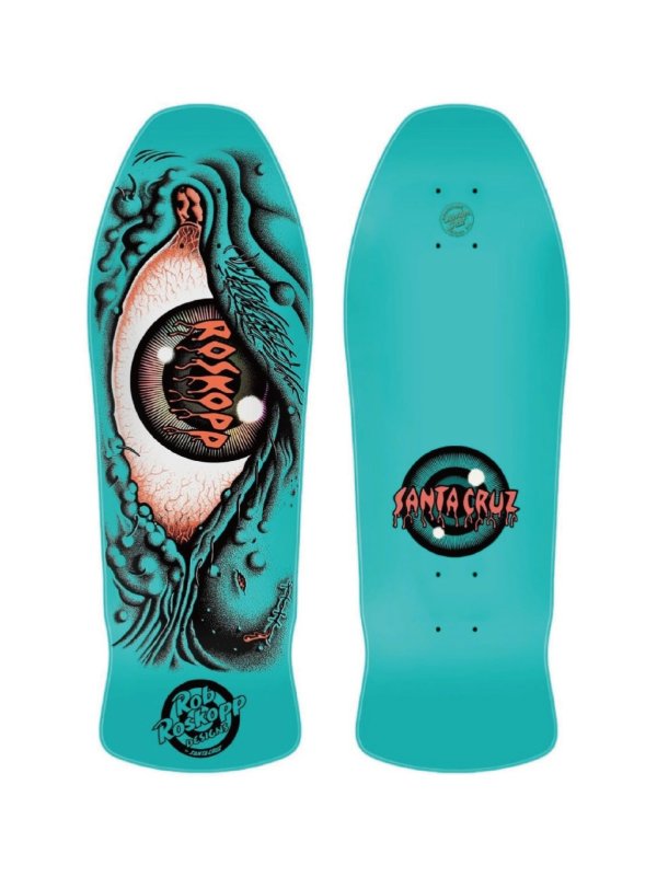 画像1: 【 Santa Cruz Skateboards 】1990 RE-ISSUE / ROSKOPP EYE 10.12