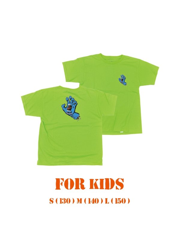 画像1: 【 Santa Cruz Skateboards 】 YOUTH SCREAMING HAND T-SHIRTS / 子ども用