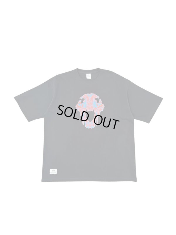 画像1: 【 Qee Original 】SAVER-TIGER by VERDY / HEAVY WEGHT WIDE T-SHIRTS / BLACK