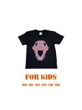 【 Qee Original 】SAVER-TIGER by VERDY / 子供用 T-SHIRTS / BLACK