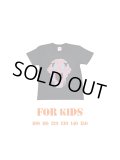 【 Qee Original 】SAVER-TIGER by VERDY / 子供用 T-SHIRTS / BLACK