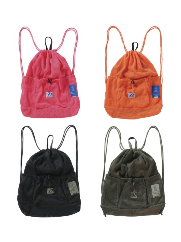 画像1: 【 Liberaiders 】PX MESH DRAWSTRING BAG