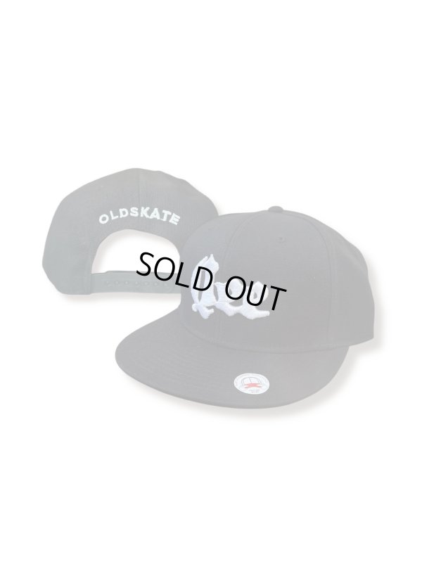 画像1: 【 Qee Original 】OG Logo 3D-Emb Snapback Cap（OLDSKATE ver.）