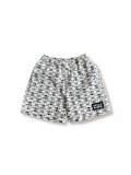 【 Life's a Beach 】80's SKULL PATTERN SHORTS / 生成り