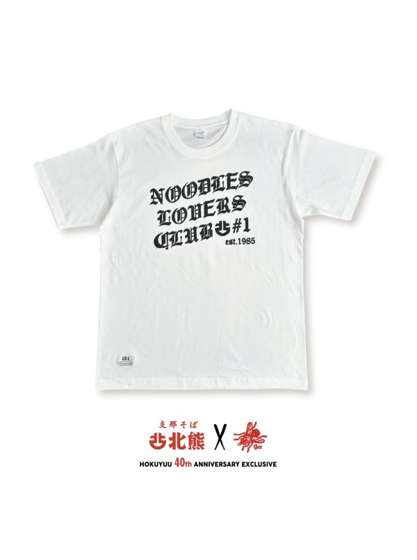 画像1: 【 北熊xQee 】北熊40th Exclusive / OLDSCHOOL TEE（WHITE）