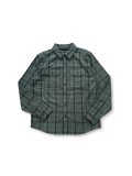 【 Independent Trucks 】INDY BELMONT L/S FLANNEL / BLACKxGREY