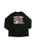 【 Qee Original 】QEESKULL®︎完全版 1st COLOR WAY L/S TEE / BLACK