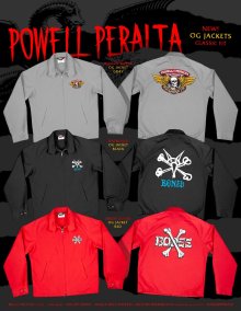 他の写真1: ※予約受付開始【 Powell Peralta 】第2弾 OG JACKET CROSS BONES / RED