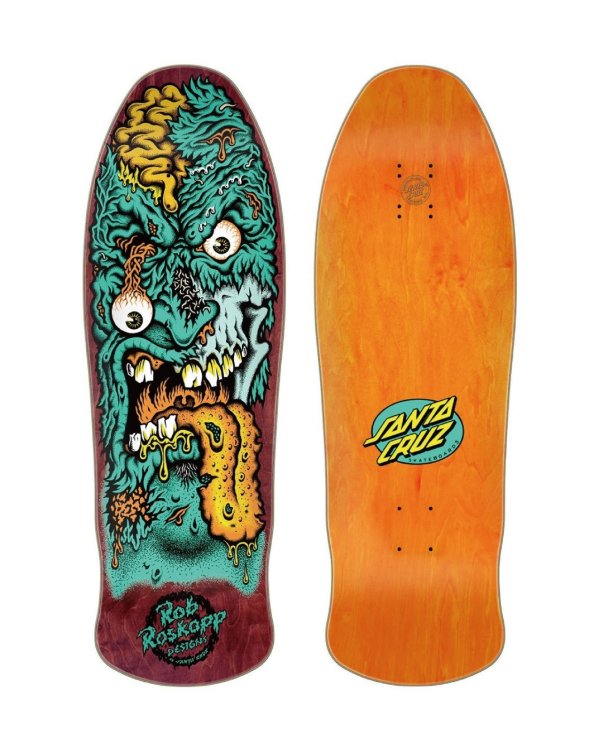 画像1: 【 Santa Cruz Skateboards 】ROBROSKOPP FACE TWO REISSUE 9.9