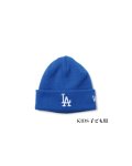 【 New Era 】子ども用 BASIC KNIT CUFF / Los Angeles Dodgers