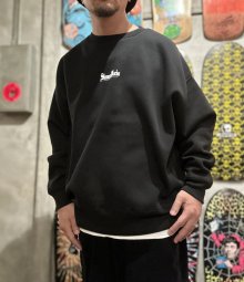 他の写真2: 【 Qee Original 】SWAMPWORKS OG LOGO WIDE SWEAT / BLACK