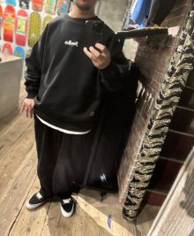 他の写真3: 【 Qee Original 】SWAMPWORKS OG LOGO WIDE SWEAT / BLACK
