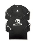 【 SKULL SKATES 】SKULL LOGO L/S T-SHIRTS / BLACK