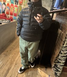 他の写真3: 【 Liberaiders 】DOWN HALF ZIP HOODIE / BLACK